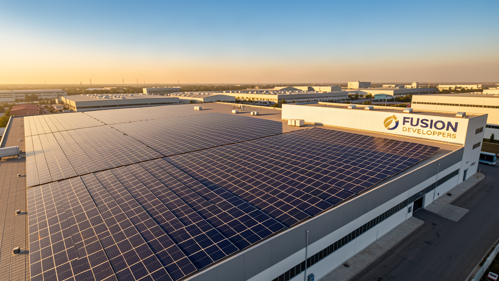 Fusion PVD Coating rooftop solar